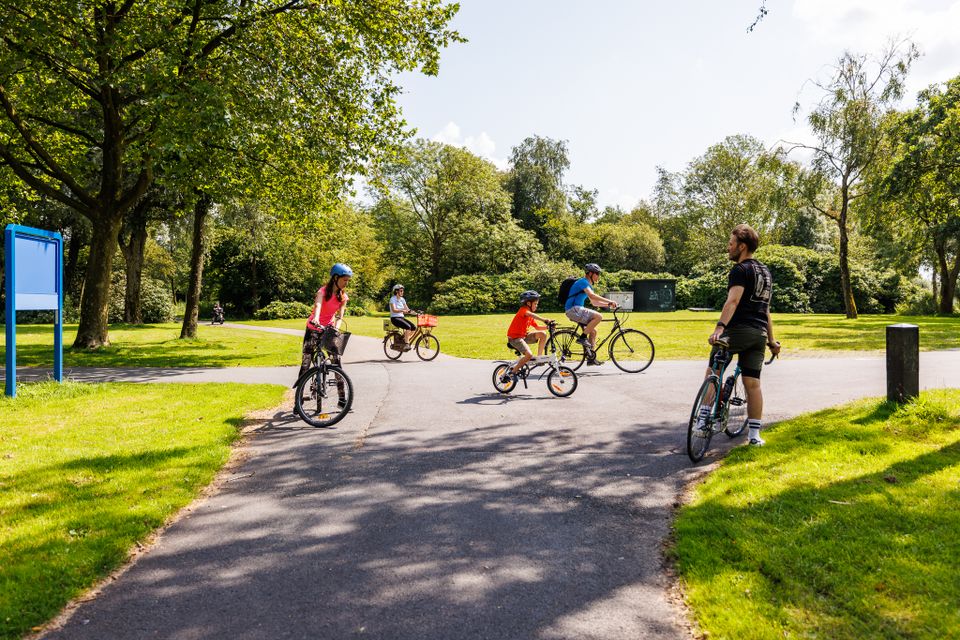 Fietsen door de regio