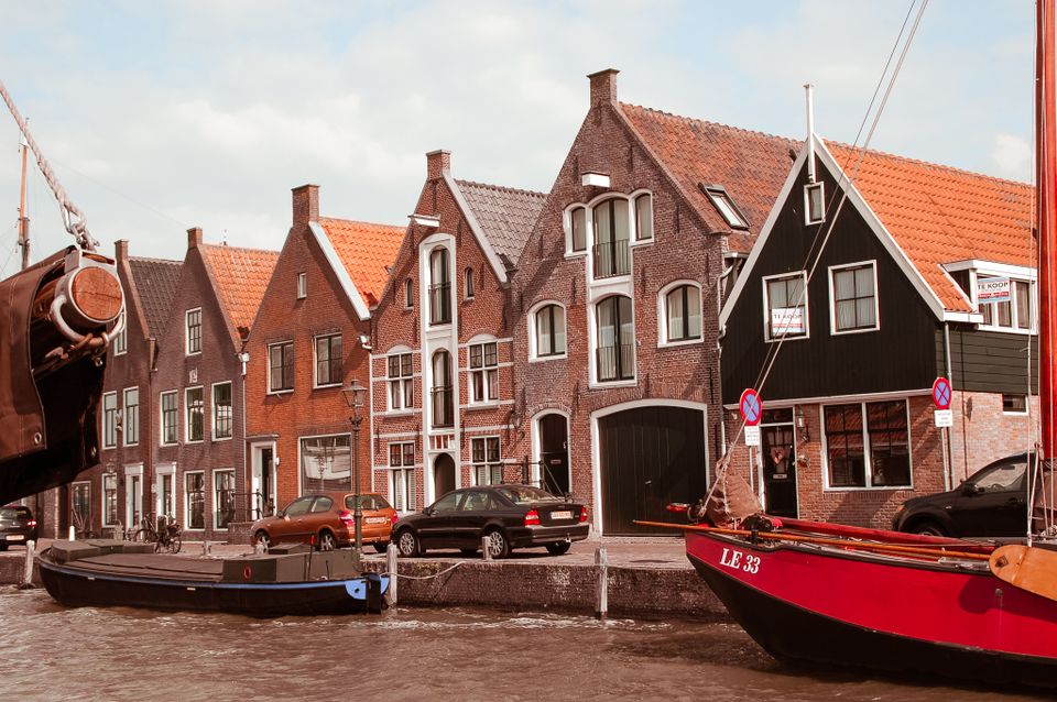 Huisjes in Monnickendam Laag Holland