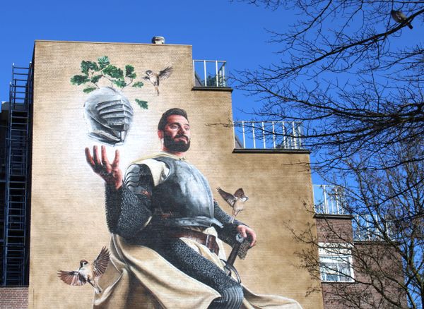 Mural Kasteelheer in Helmond