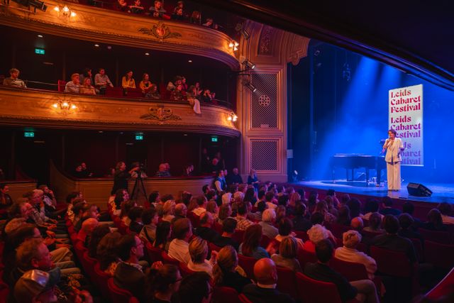 Leidse Schouwburg tijdens het Leids Cabaret Fesival