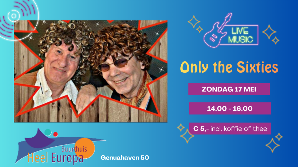 Een poster van Only the Sixties
