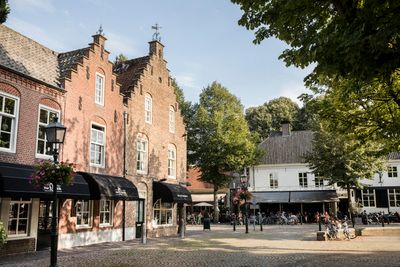 Monumentale gevels aan de markt