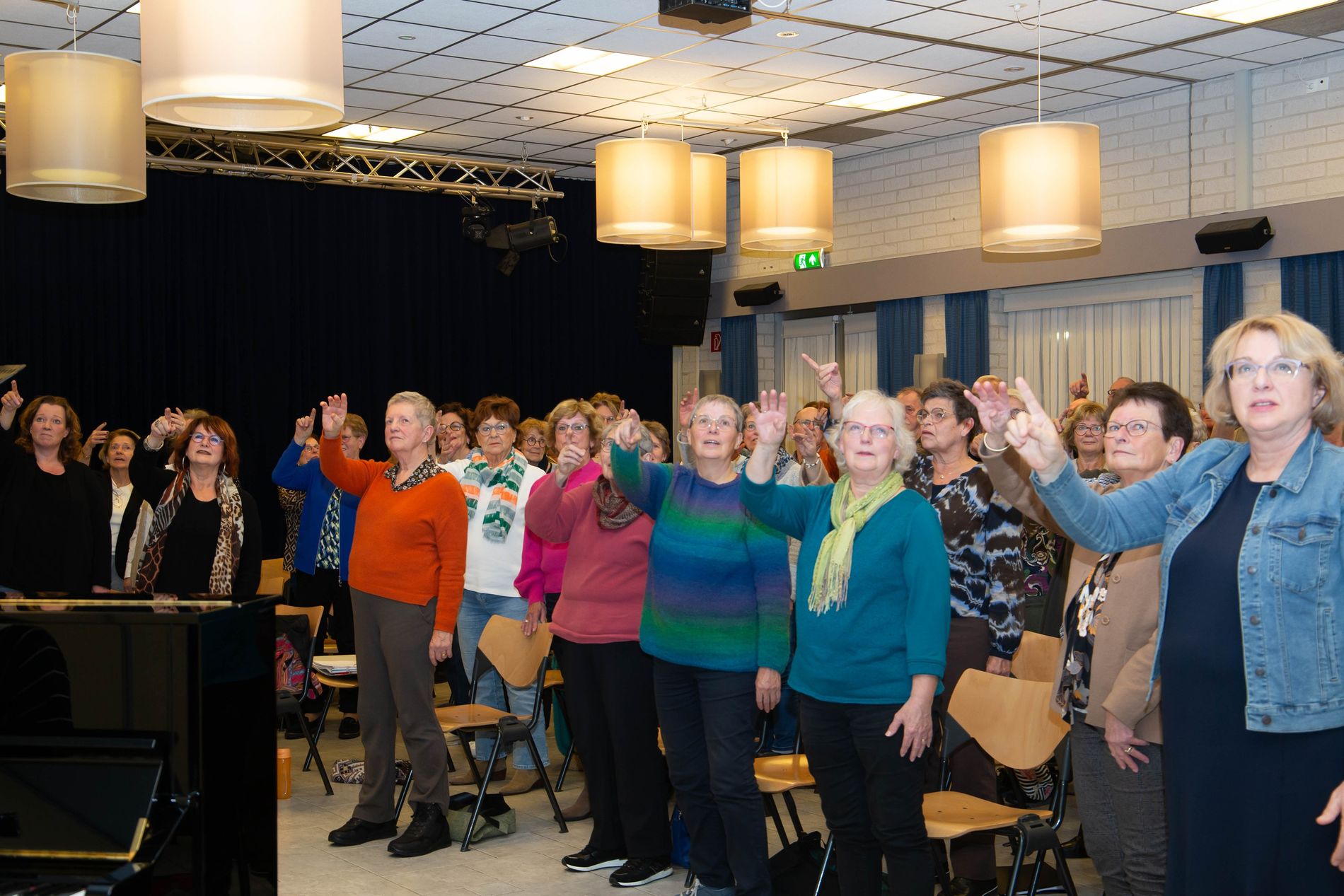 Together en Una Sono - Repetitie Parel van de Peel