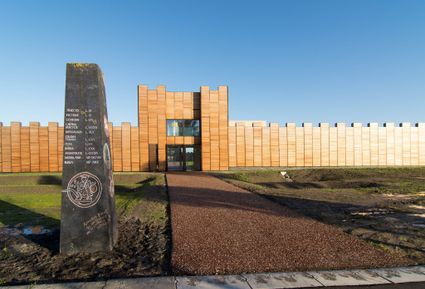 Castellum Hoge Woerd in Leidsche Rijn Utrecht. Langs de Romeinse Limesroute.