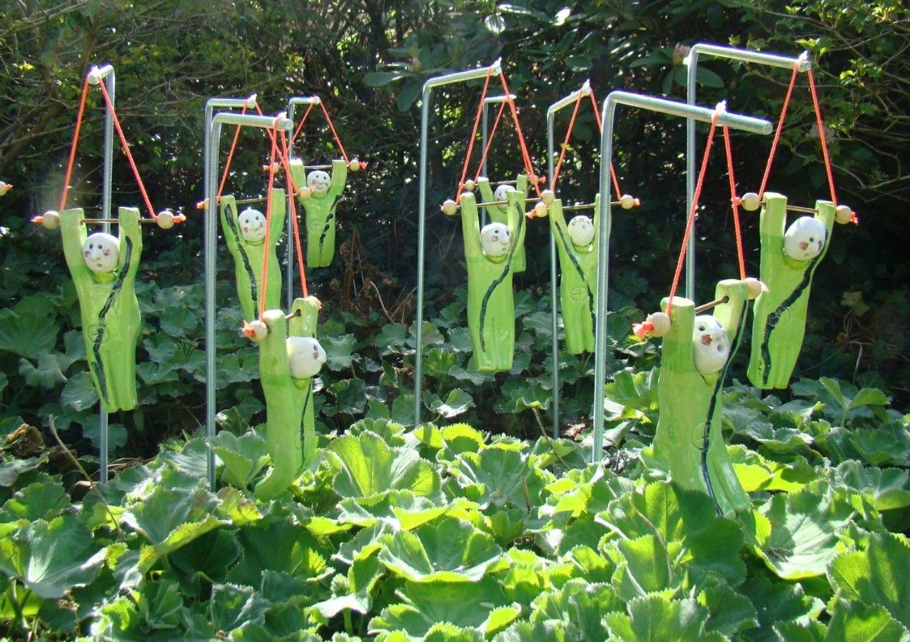 Art garden in Toon Kortooms Park Deurne