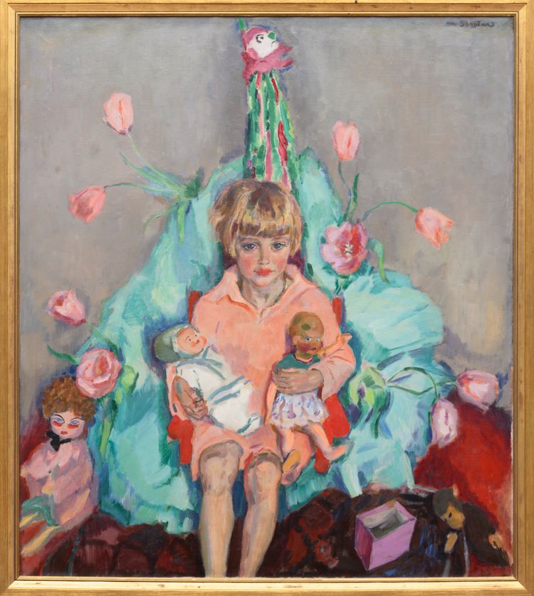 Jan Sluijters, Liesje is jarig, 1929, olieverf op doek, 132 x 115 cm, collectie Het Noordbrabants Museum, ’s-Hertogenbosch; foto Peter Cox. c/o Pictoright Amsterdam 2026