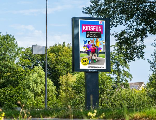 Mega billboards Clear Channel