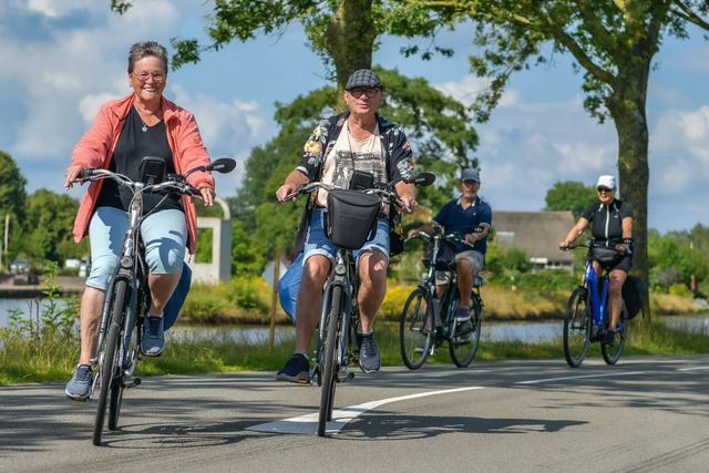 groep fietsers