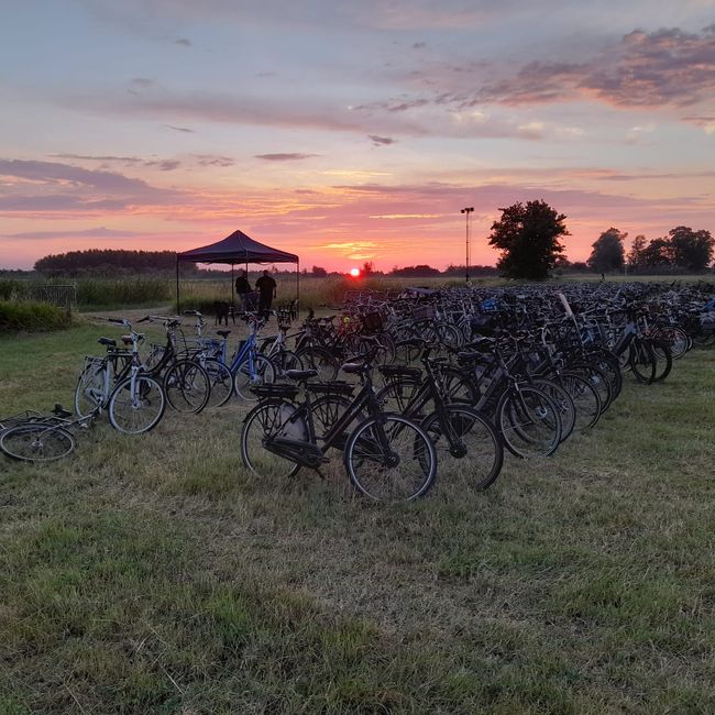 Zonsondergang Oogstfeest