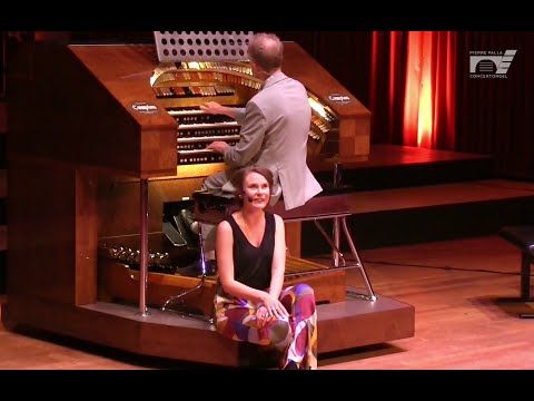 Zangeres Linda Vink en organist Bert van den Brink