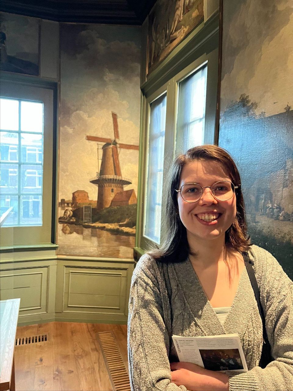 Student in Museum De Lakenhal