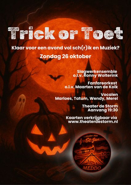 Concert | Sint Jan | Trick or Toet