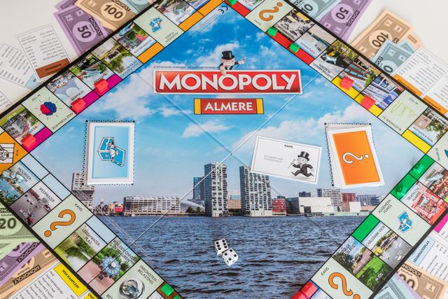 Monopolyspel Almere editie