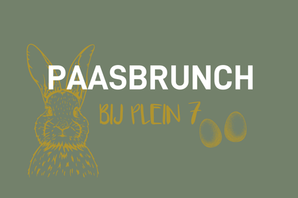 een liggende foto voor een tweede paasdag brunch bij Plein 7
