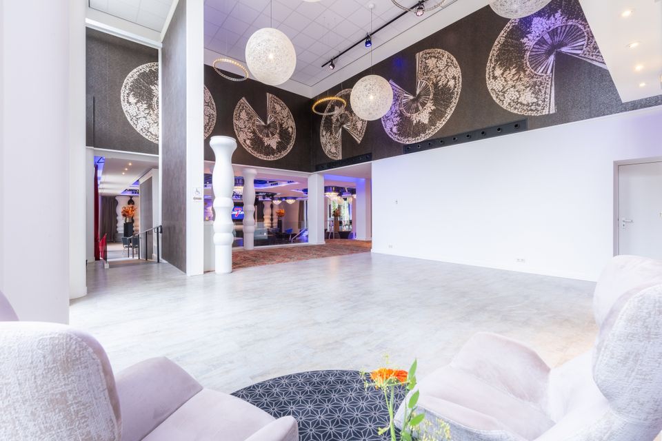 De lounge van Zaal Zeven