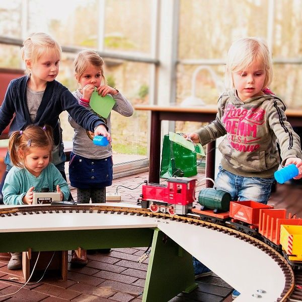 Spelen met treinen kan van 28 april t/m 4 mei