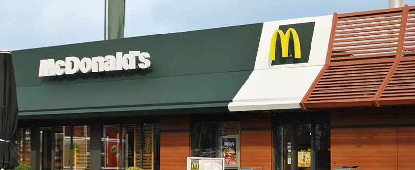 Voorkant McDonald's Joure