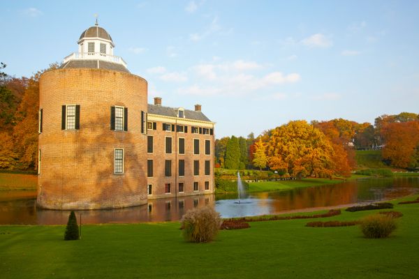 Kasteel Rosendael in de herfst