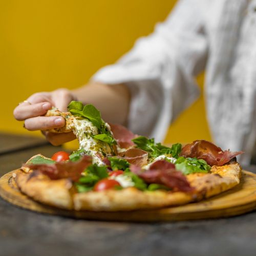 Foto van pizza
