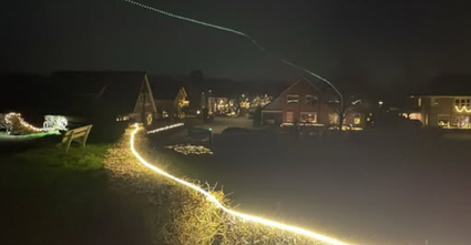 Lichtjeswandeling in Wilp