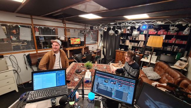 Studio FCG mensen in de studio