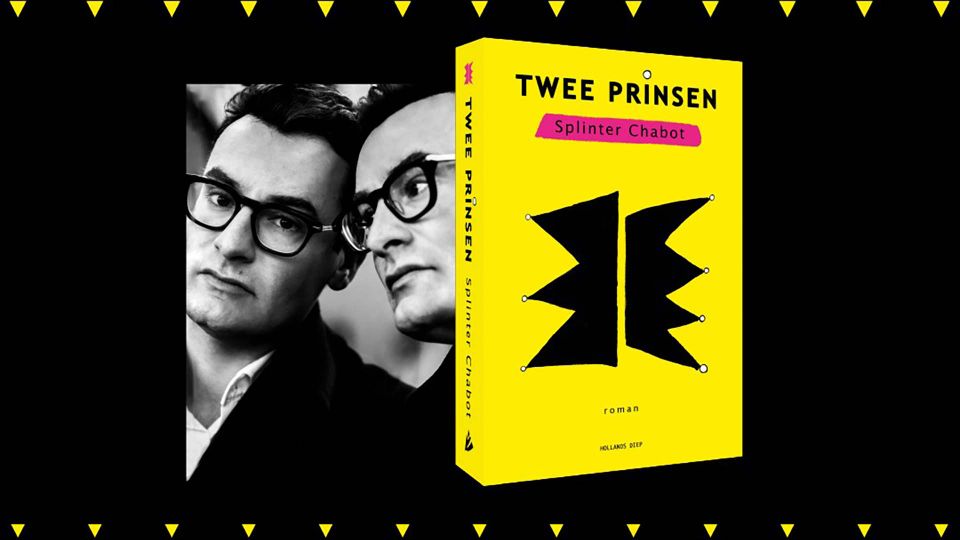 Splinter Chabot met zijn boek