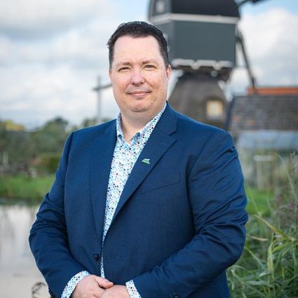 portretfoto Wethouder Wisja Pannekoek van gemeente Krimpenerwaard