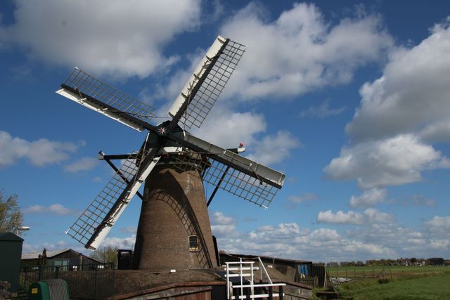 The front of the Adermolen in Rijpwetering