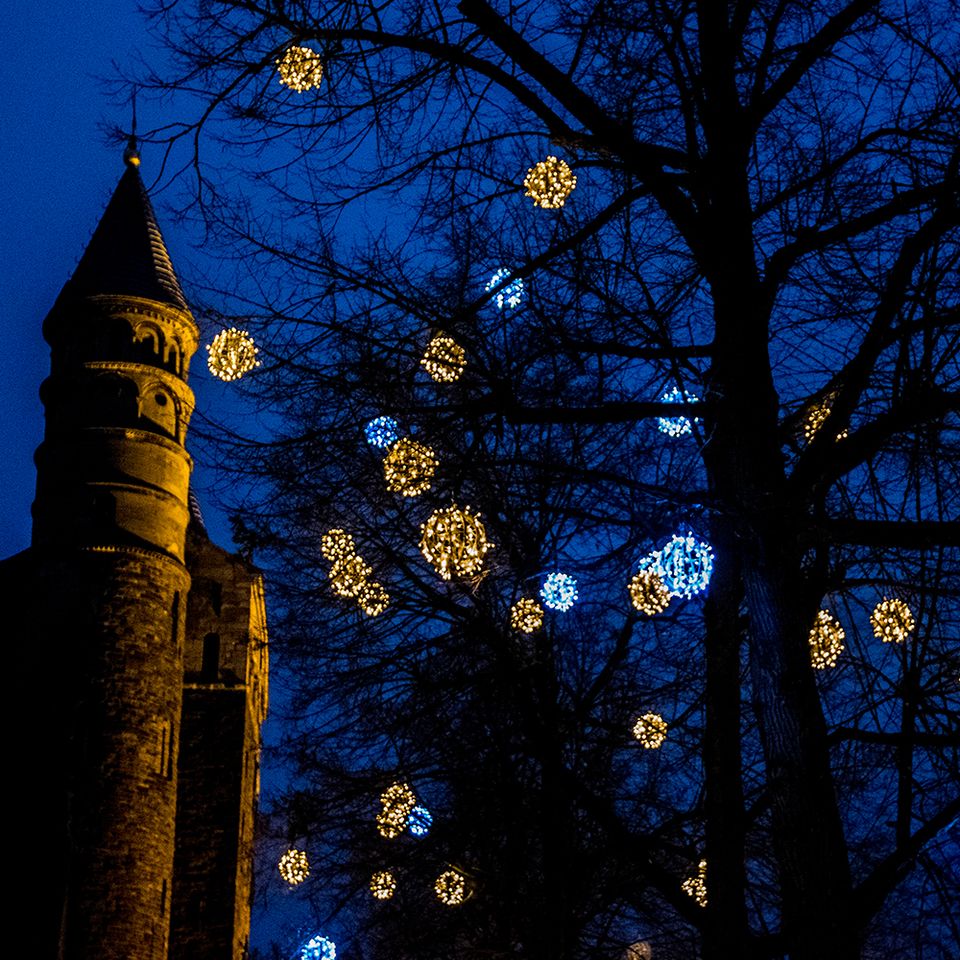 Magisch Maastricht verlichting Onze-Lieve-Vrouweplein