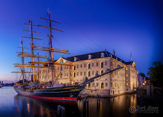 Scheepvaartmuseum bewerkte foto
