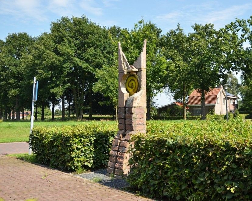 Kunstwerk voormalig steenfabriek Gilze