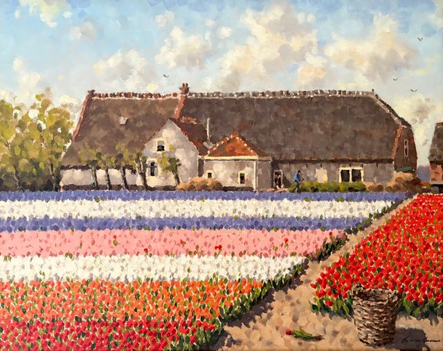 Schilderij door Leo van den Ende