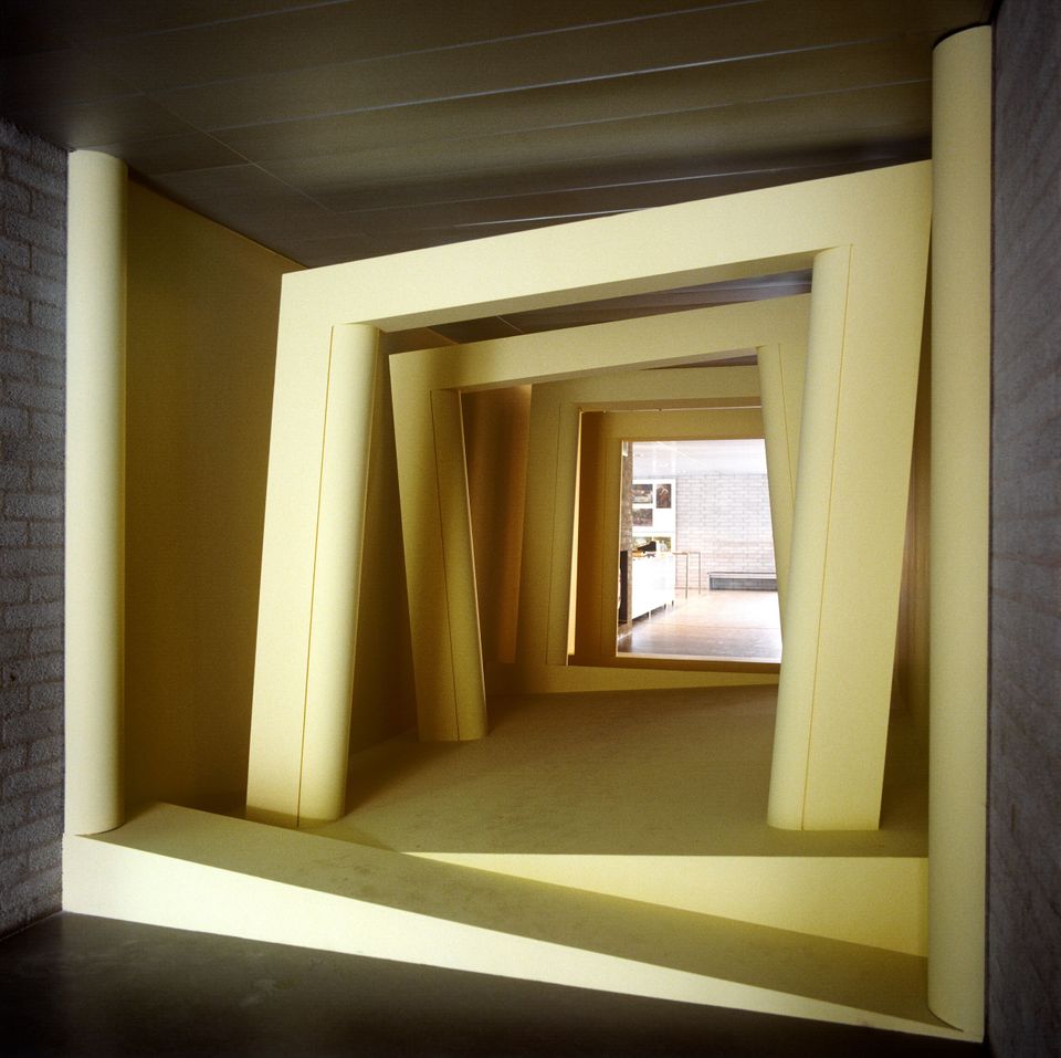 Een foto van een expositie bij de Open Einde tentoonstelling