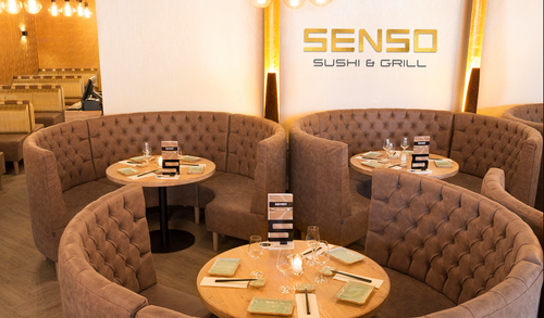 Binnenkant van Senso Sushi & Grill