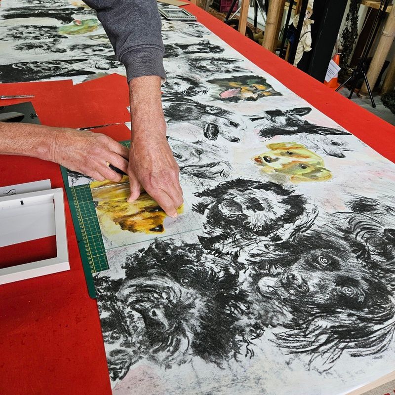 Erik Sok lijst de honden in