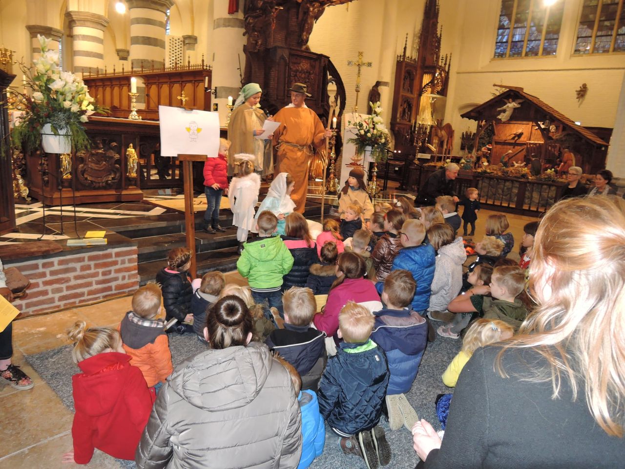 herdertjesviering in de Sint-Petrusbasiliek