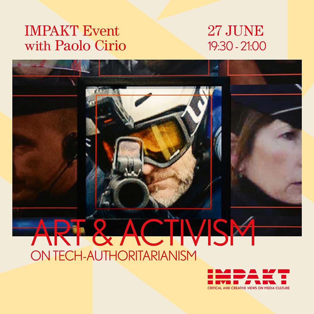 Art & Activism on Tech-Authoritarianism: Artist talk door Paolo Cirio