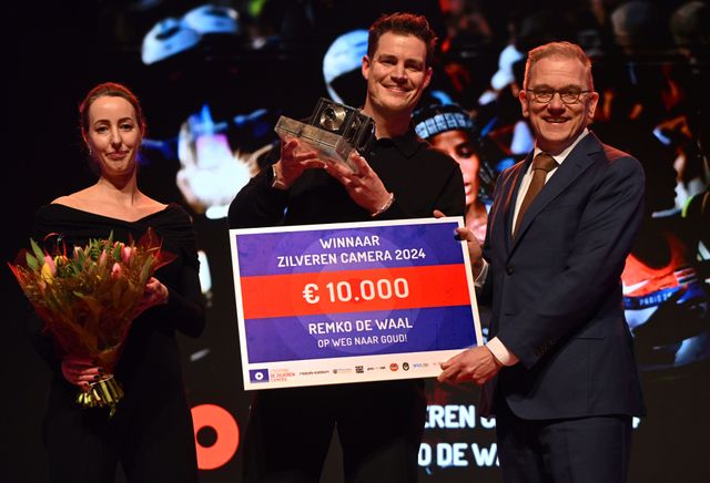 Remko de Waal wint Zilveren Camera, Awardshow met Eva de Vos en minister Eppo Bruins