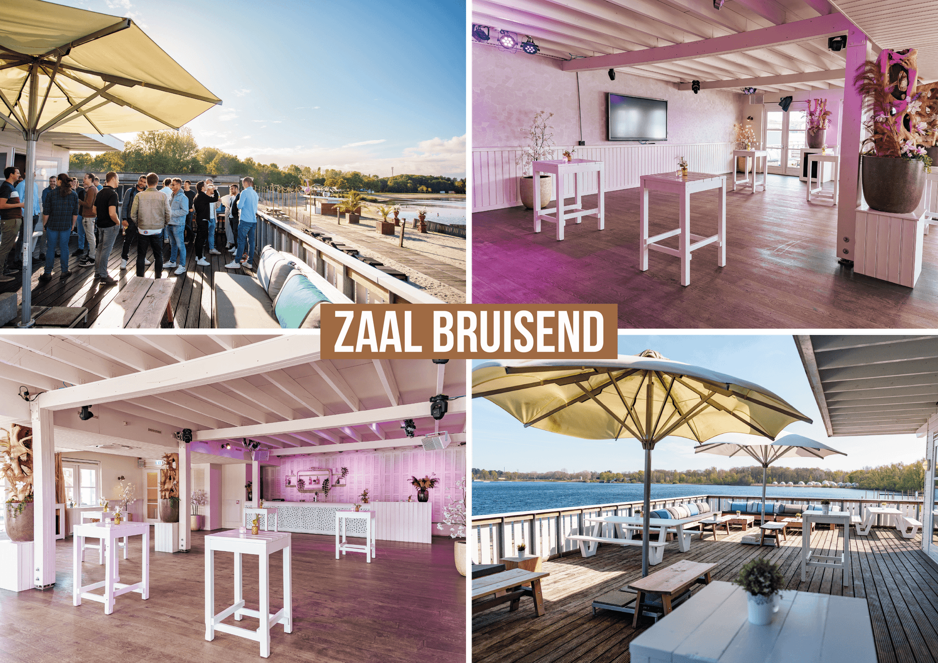 Zaal bruisend