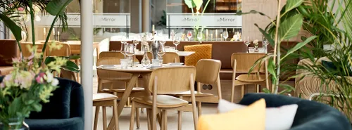 Interieur van een restaurant