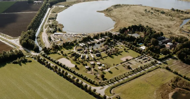 Vakantiepark Eigen Wijze van bovenaf.