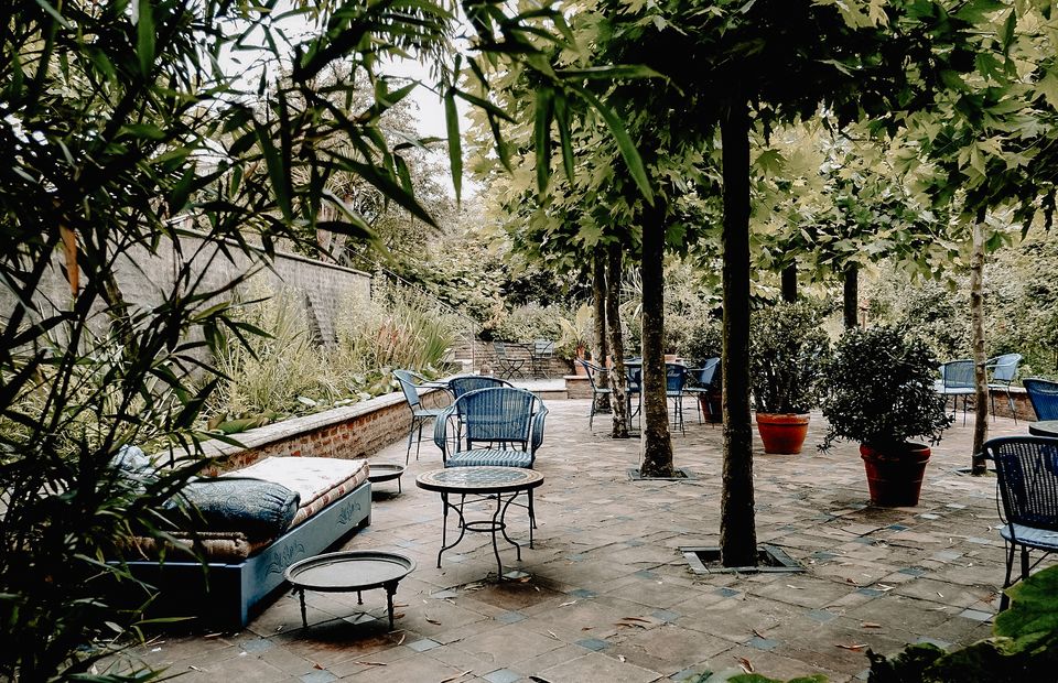 Terras theetuin Millinger