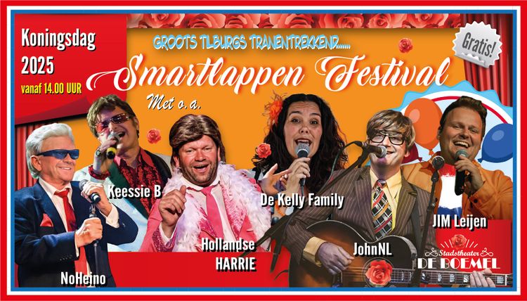 Flyer Tilburgs Smartlappen Festival