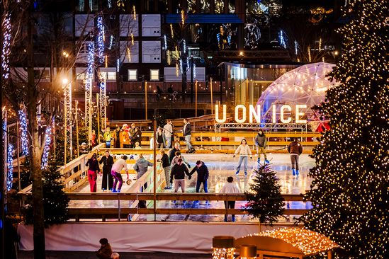 U ON ICE Jaarbeursplein Utrecht - foto: Martin Hols