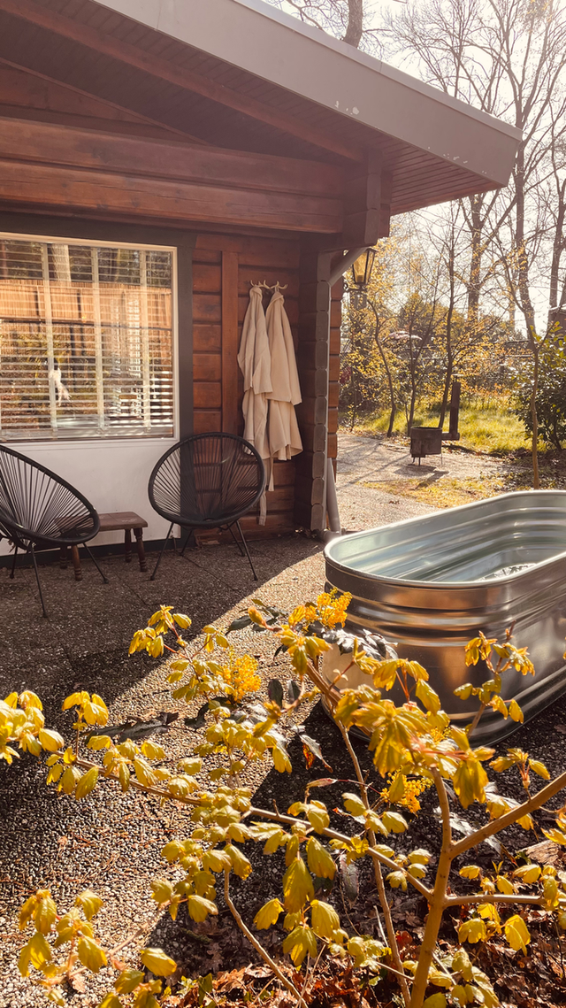 Boshuisje De Boskeet hottub