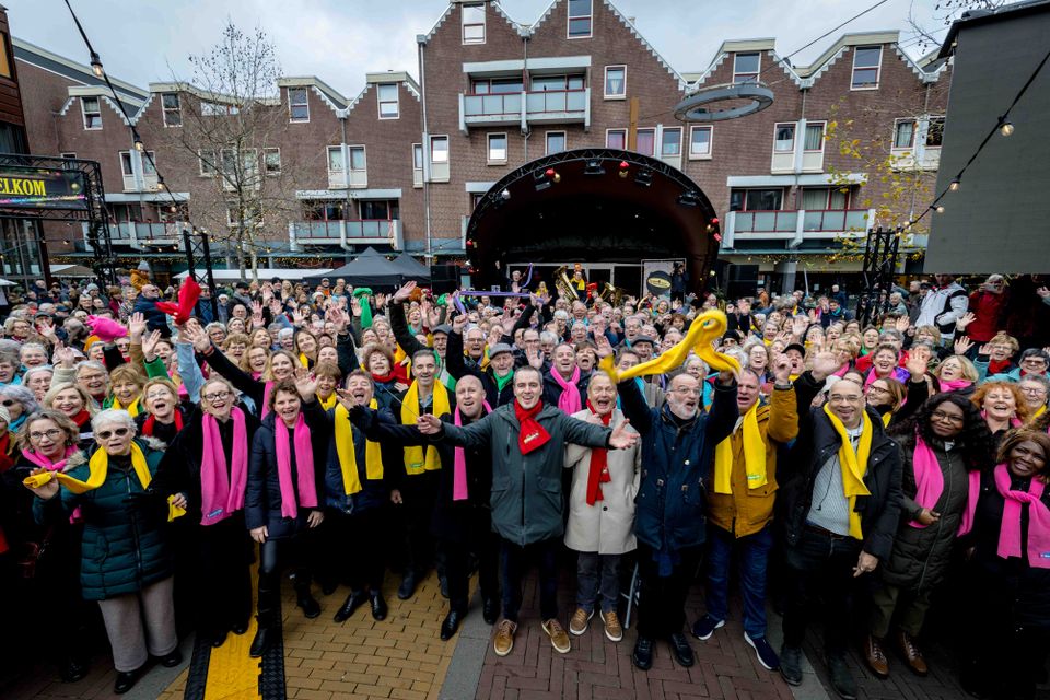 Optreden opening Almere 50 jaar