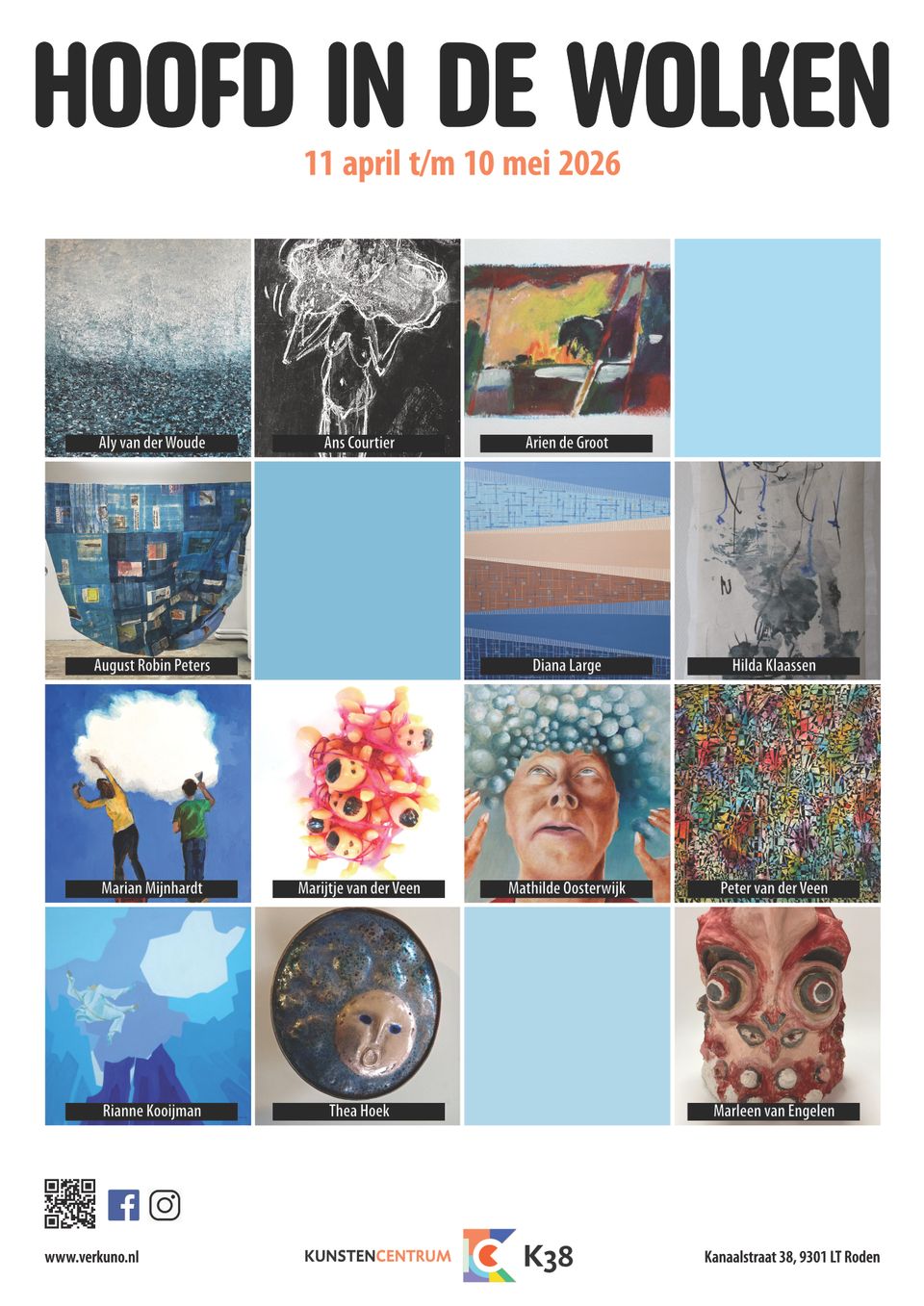 Hoofd in de Wolken Achterzijde