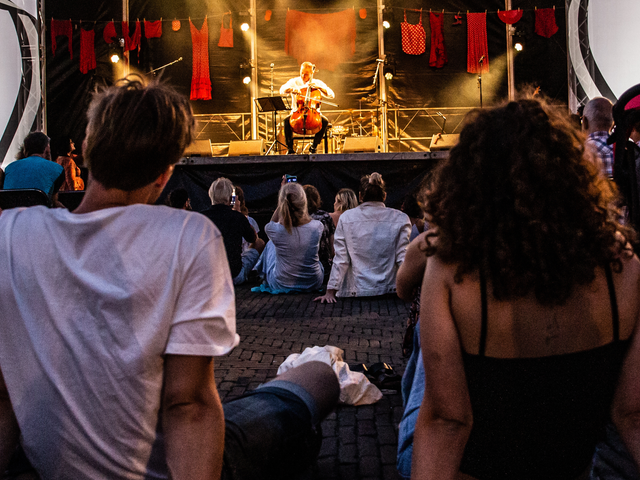 Delft Chamber Music Festival op de Markt in Delft