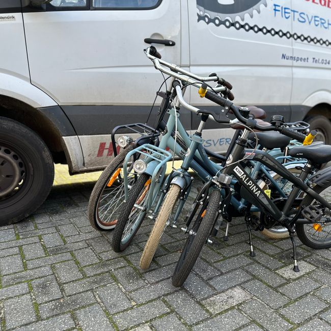 Kleine fietsjes