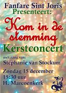 Fanfare Sint Joris Presenteert: Kom in de stemming Kerstconcert